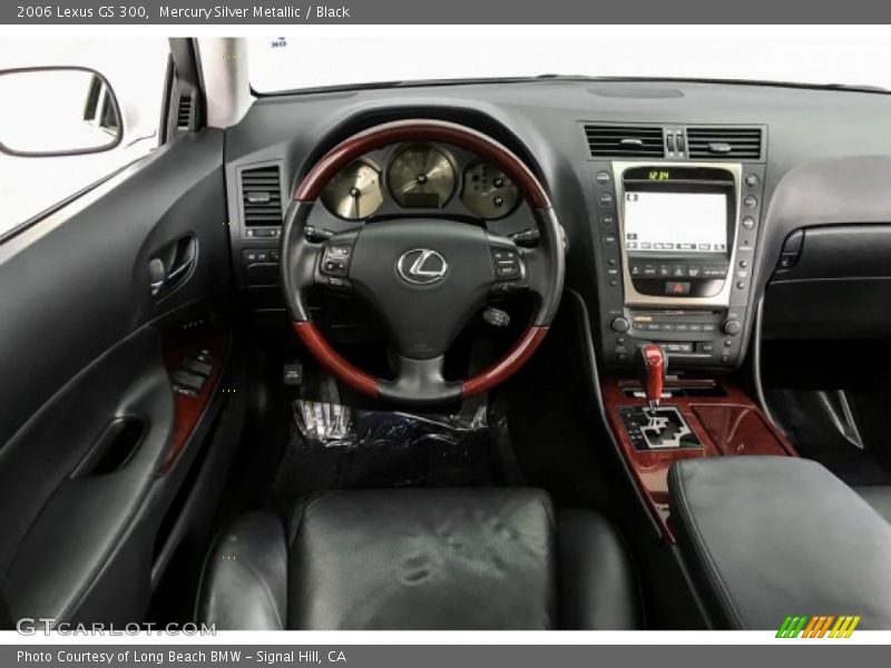 Mercury Silver Metallic / Black 2006 Lexus GS 300