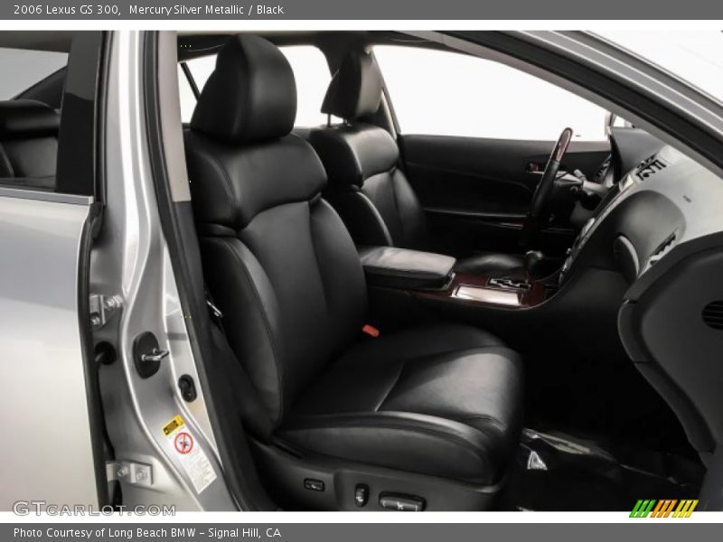Mercury Silver Metallic / Black 2006 Lexus GS 300