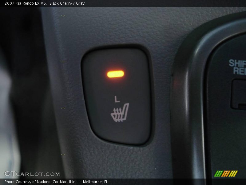 Black Cherry / Gray 2007 Kia Rondo EX V6