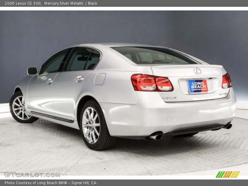 Mercury Silver Metallic / Black 2006 Lexus GS 300