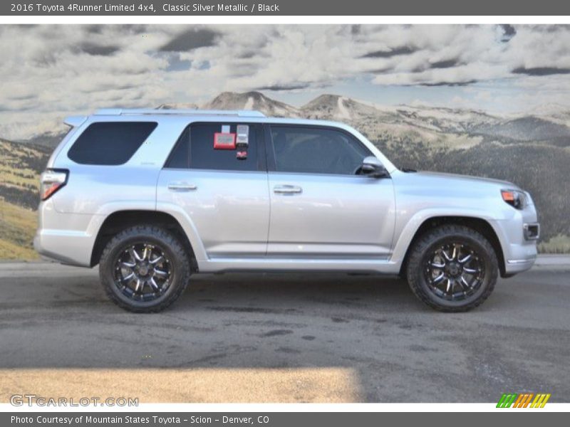 Classic Silver Metallic / Black 2016 Toyota 4Runner Limited 4x4