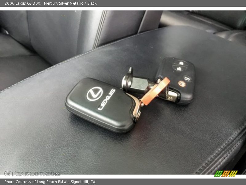 Mercury Silver Metallic / Black 2006 Lexus GS 300