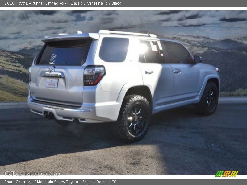 Classic Silver Metallic / Black 2016 Toyota 4Runner Limited 4x4