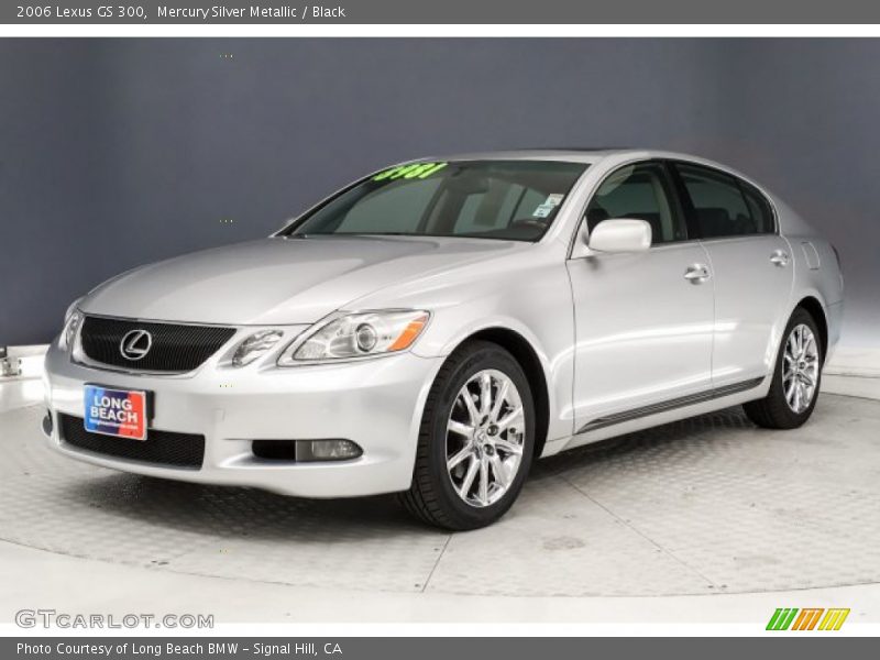 Mercury Silver Metallic / Black 2006 Lexus GS 300