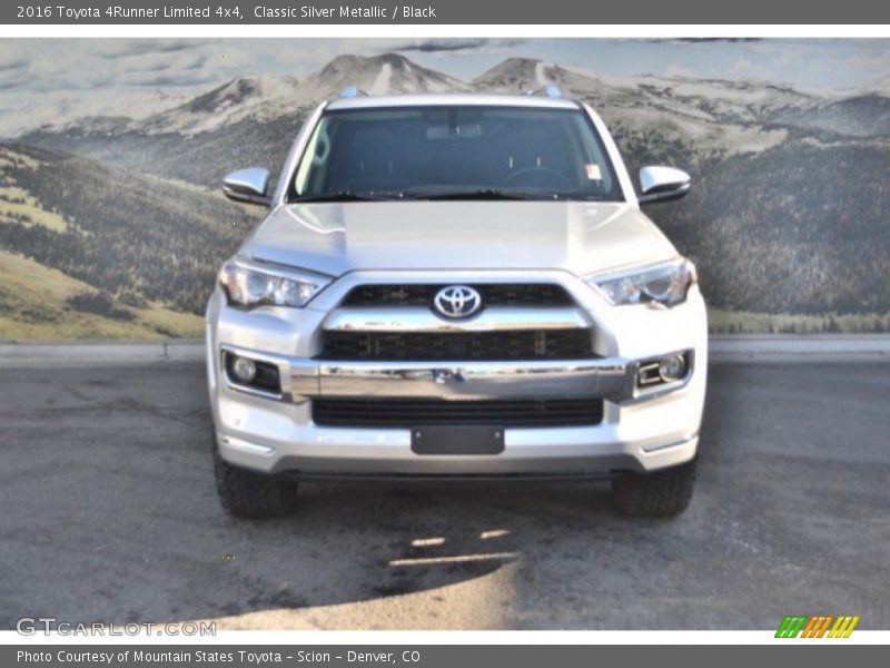 Classic Silver Metallic / Black 2016 Toyota 4Runner Limited 4x4