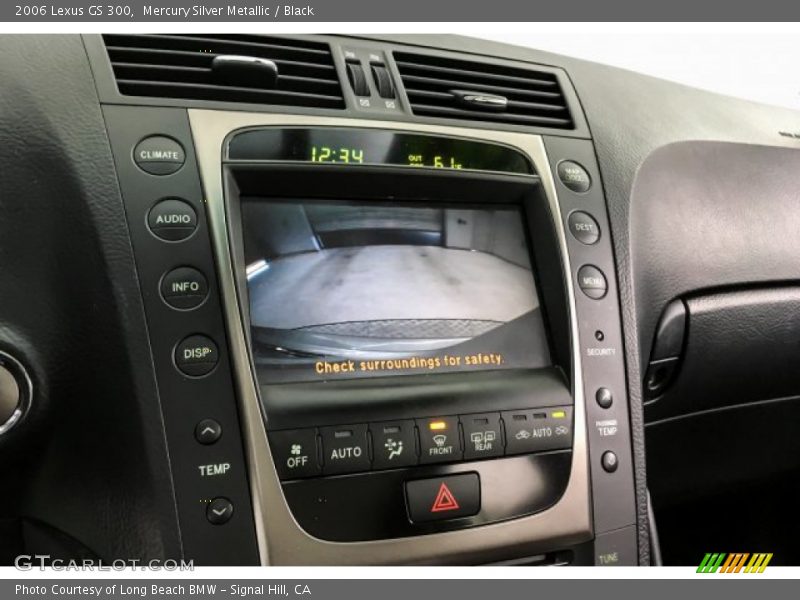 Mercury Silver Metallic / Black 2006 Lexus GS 300
