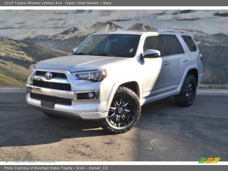 Classic Silver Metallic / Black 2016 Toyota 4Runner Limited 4x4