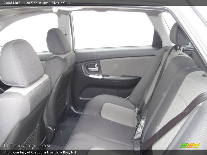 Silver / Gray 2008 Kia Spectra 5 SX Wagon