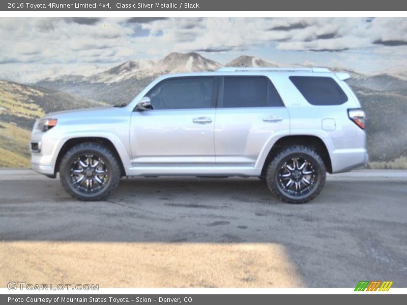 Classic Silver Metallic / Black 2016 Toyota 4Runner Limited 4x4