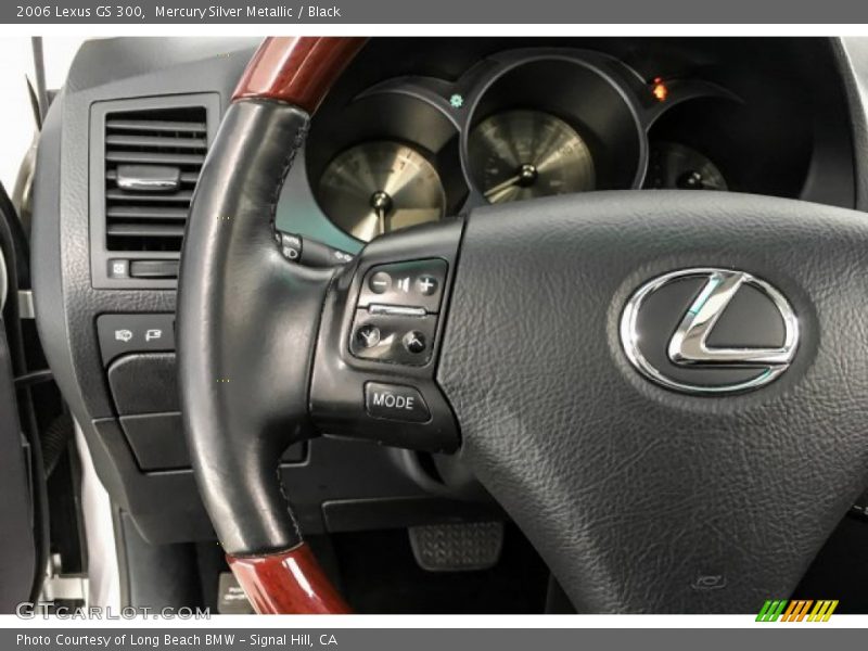 Mercury Silver Metallic / Black 2006 Lexus GS 300