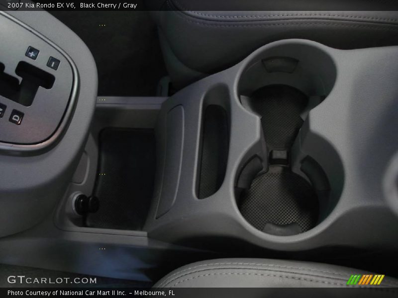 Black Cherry / Gray 2007 Kia Rondo EX V6