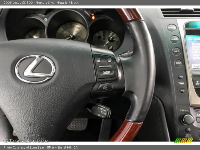 Mercury Silver Metallic / Black 2006 Lexus GS 300