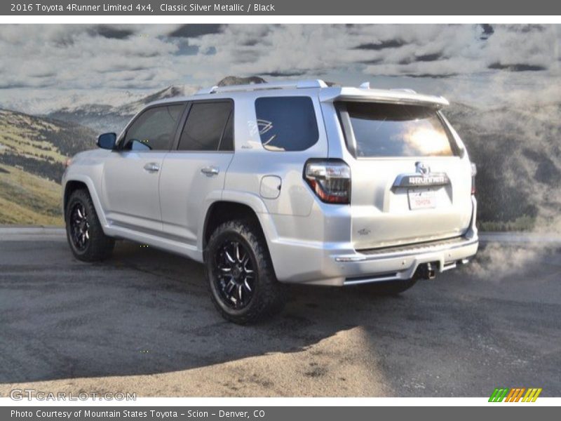 Classic Silver Metallic / Black 2016 Toyota 4Runner Limited 4x4