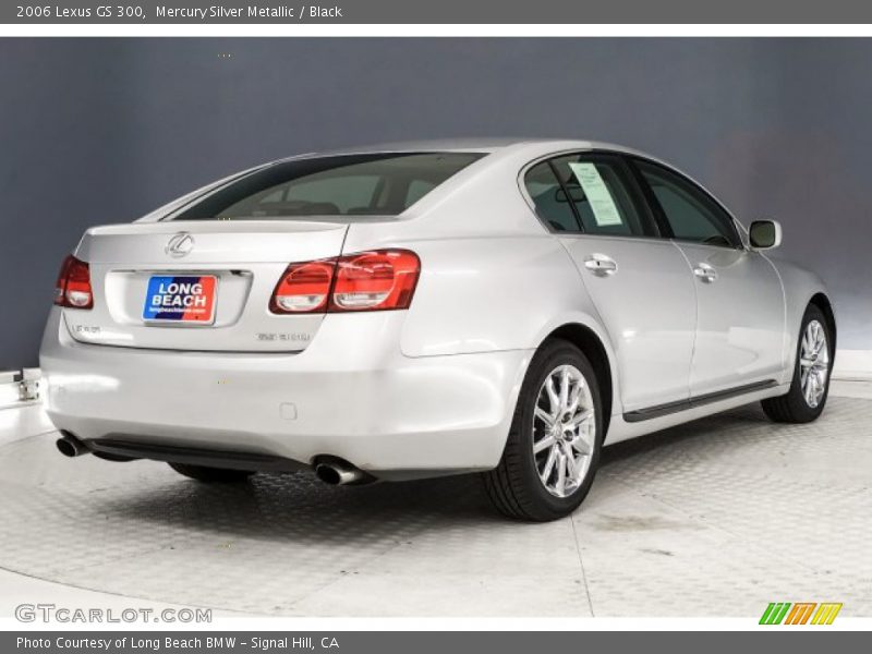 Mercury Silver Metallic / Black 2006 Lexus GS 300