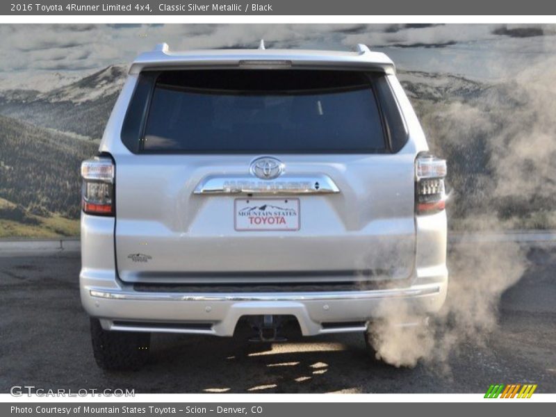 Classic Silver Metallic / Black 2016 Toyota 4Runner Limited 4x4