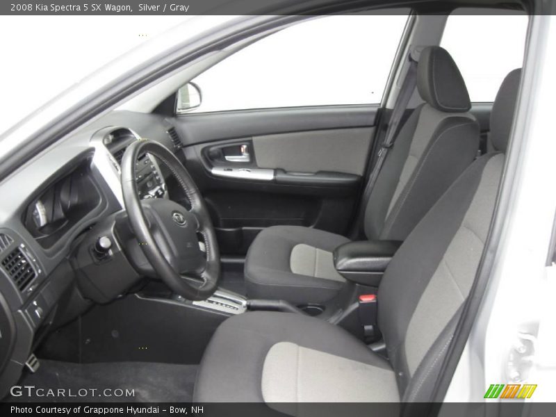 Silver / Gray 2008 Kia Spectra 5 SX Wagon