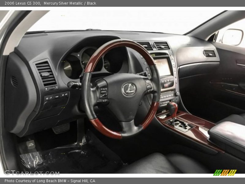 Mercury Silver Metallic / Black 2006 Lexus GS 300