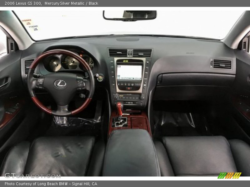 Mercury Silver Metallic / Black 2006 Lexus GS 300
