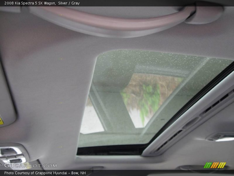 Silver / Gray 2008 Kia Spectra 5 SX Wagon