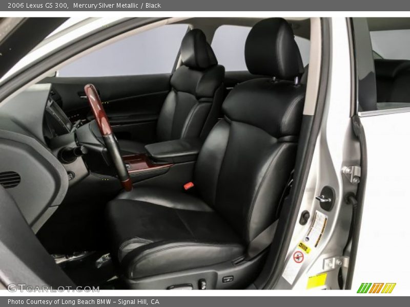 Mercury Silver Metallic / Black 2006 Lexus GS 300