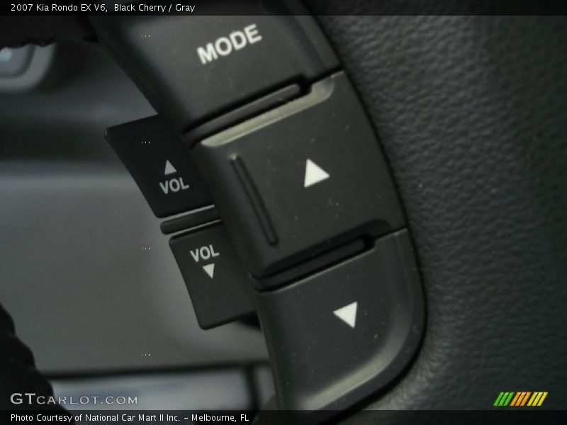 Black Cherry / Gray 2007 Kia Rondo EX V6