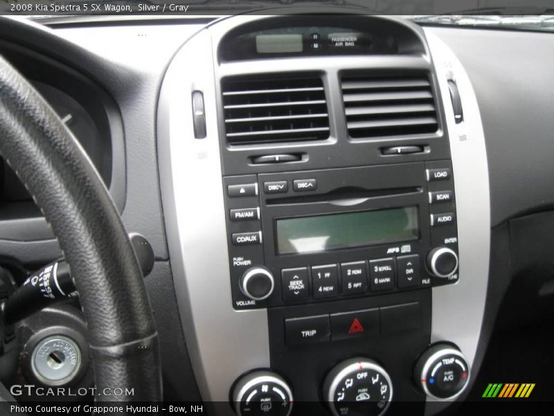 Silver / Gray 2008 Kia Spectra 5 SX Wagon