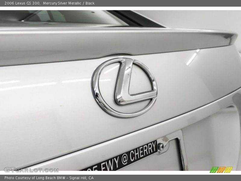 Mercury Silver Metallic / Black 2006 Lexus GS 300
