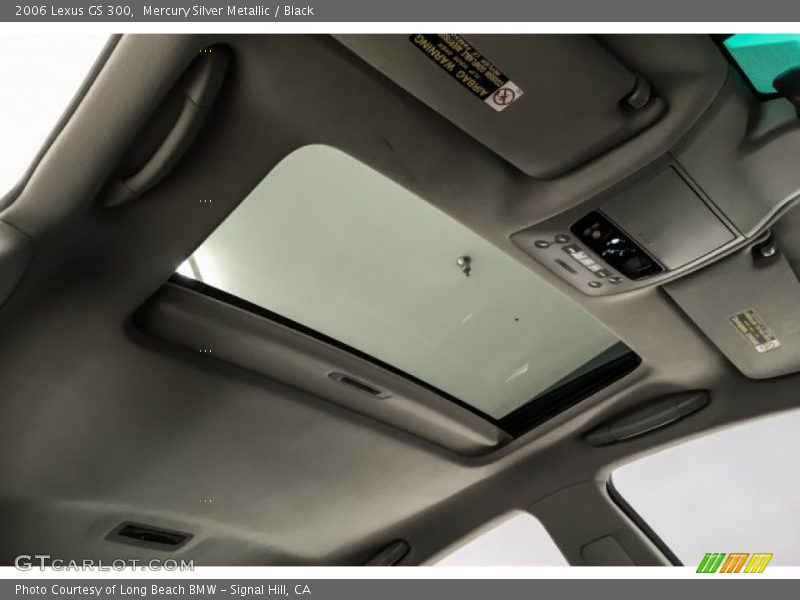 Mercury Silver Metallic / Black 2006 Lexus GS 300