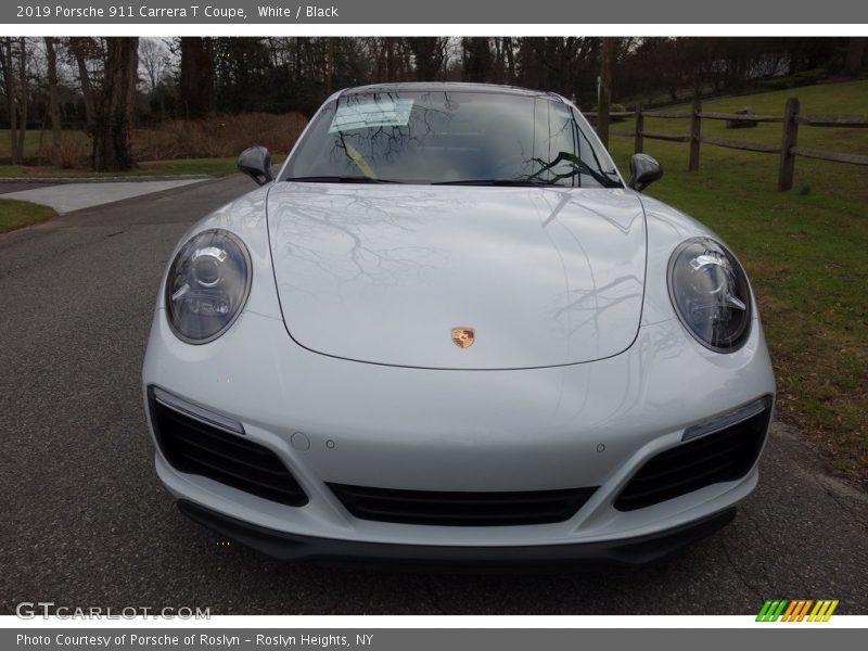 White / Black 2019 Porsche 911 Carrera T Coupe