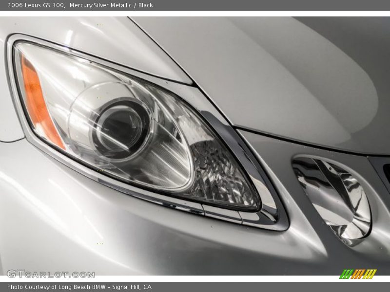 Mercury Silver Metallic / Black 2006 Lexus GS 300