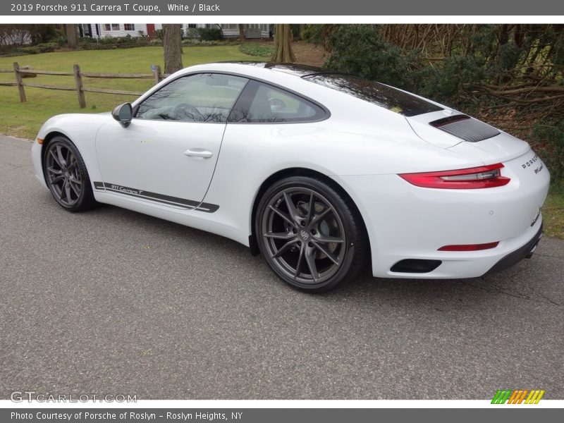 White / Black 2019 Porsche 911 Carrera T Coupe
