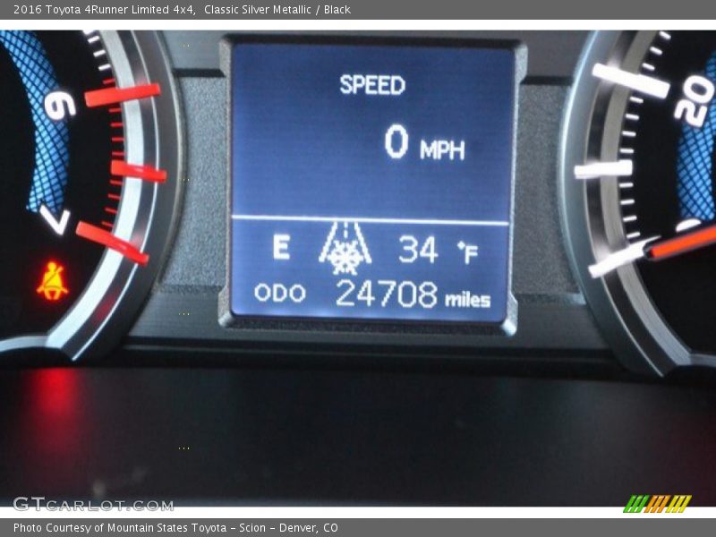 Classic Silver Metallic / Black 2016 Toyota 4Runner Limited 4x4