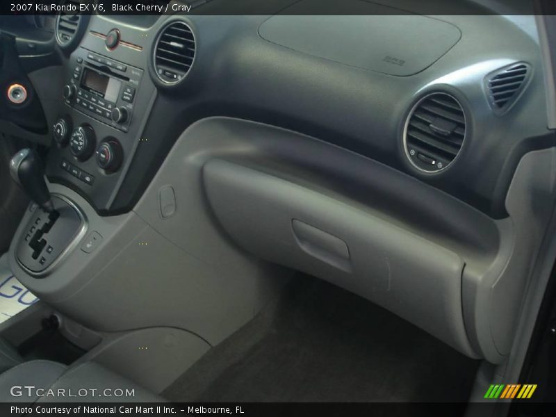 Black Cherry / Gray 2007 Kia Rondo EX V6