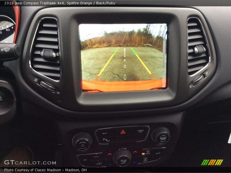 Spitfire Orange / Black/Ruby 2019 Jeep Compass Trailhawk 4x4