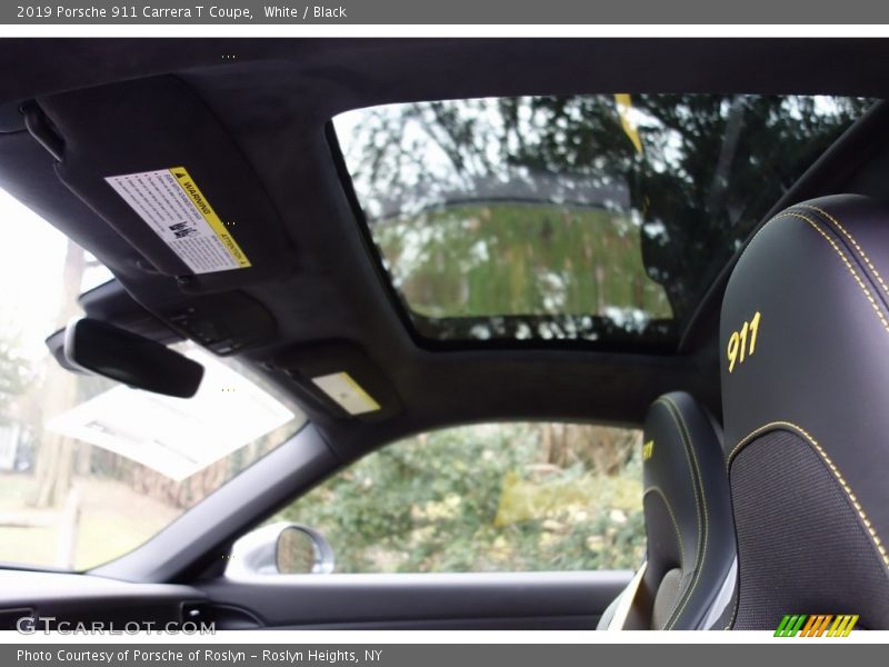 White / Black 2019 Porsche 911 Carrera T Coupe