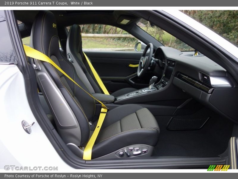 White / Black 2019 Porsche 911 Carrera T Coupe