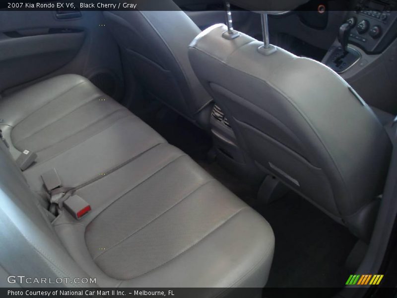 Black Cherry / Gray 2007 Kia Rondo EX V6