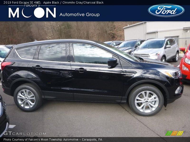 Agate Black / Chromite Gray/Charcoal Black 2019 Ford Escape SE 4WD
