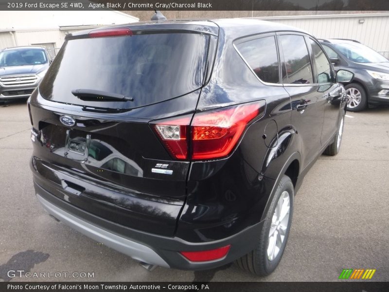 Agate Black / Chromite Gray/Charcoal Black 2019 Ford Escape SE 4WD