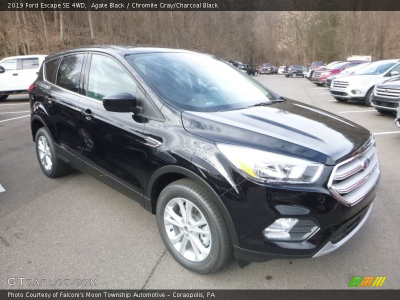 Agate Black / Chromite Gray/Charcoal Black 2019 Ford Escape SE 4WD