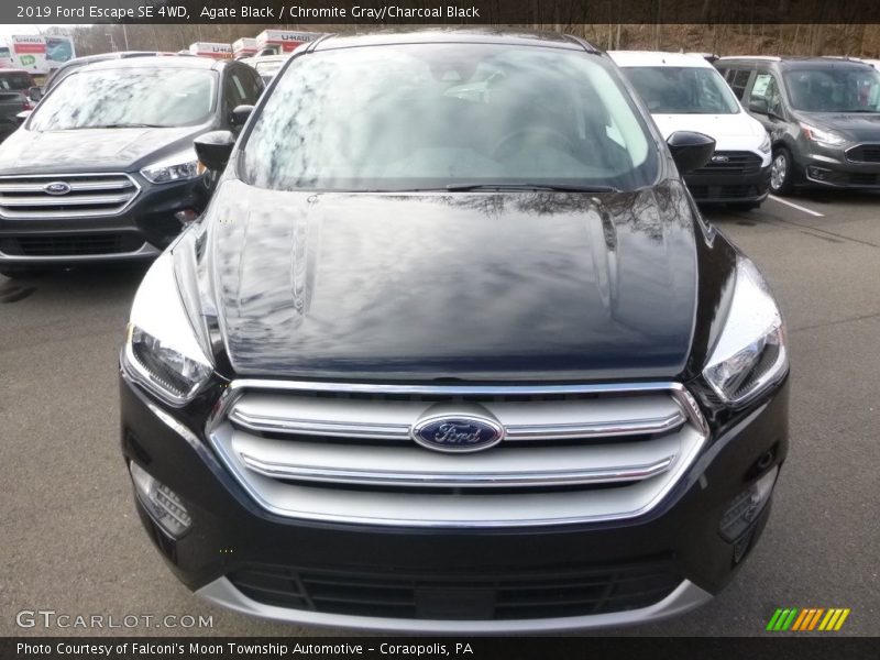 Agate Black / Chromite Gray/Charcoal Black 2019 Ford Escape SE 4WD