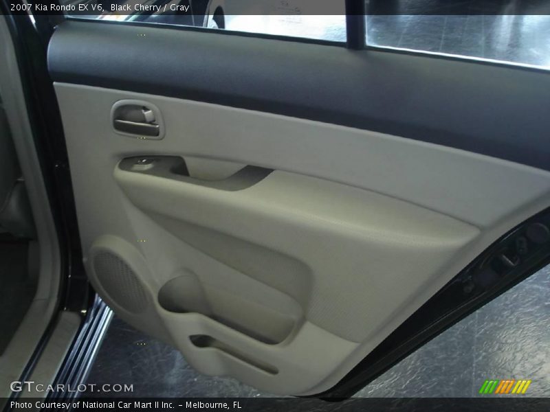 Black Cherry / Gray 2007 Kia Rondo EX V6