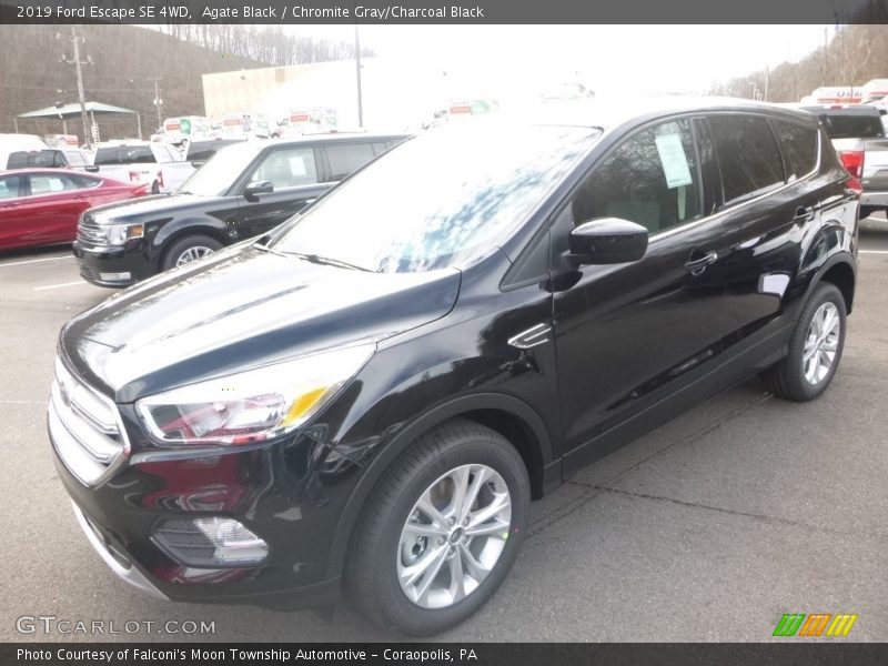 Agate Black / Chromite Gray/Charcoal Black 2019 Ford Escape SE 4WD
