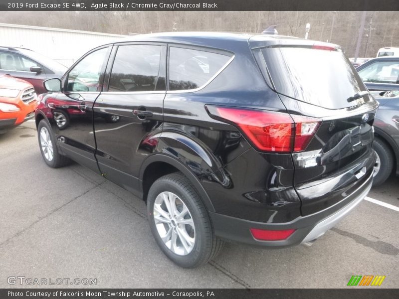 Agate Black / Chromite Gray/Charcoal Black 2019 Ford Escape SE 4WD