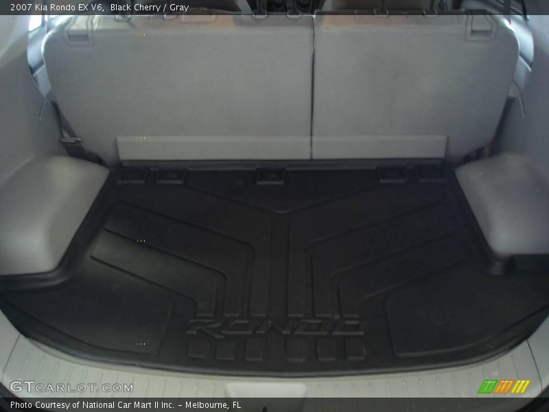 Black Cherry / Gray 2007 Kia Rondo EX V6