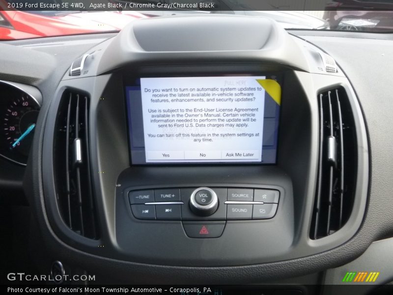Agate Black / Chromite Gray/Charcoal Black 2019 Ford Escape SE 4WD