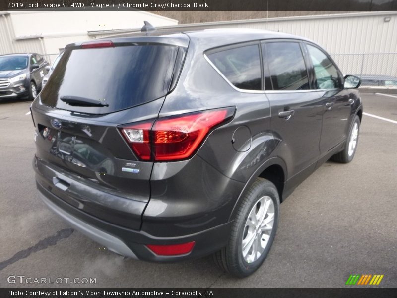 Magnetic / Chromite Gray/Charcoal Black 2019 Ford Escape SE 4WD