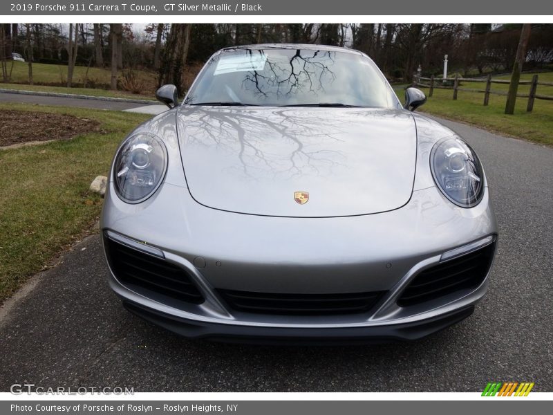 GT Silver Metallic / Black 2019 Porsche 911 Carrera T Coupe