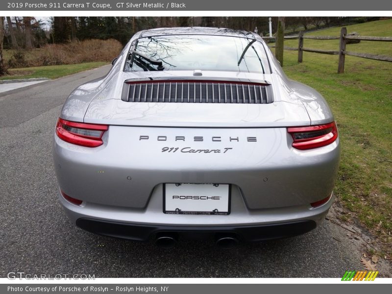 GT Silver Metallic / Black 2019 Porsche 911 Carrera T Coupe