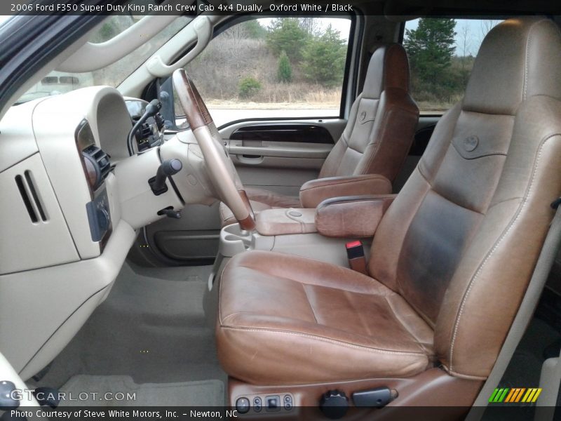 Oxford White / Black 2006 Ford F350 Super Duty King Ranch Crew Cab 4x4 Dually